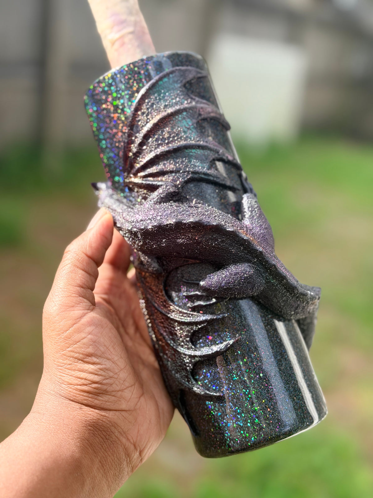 Holographic 3D Dragon 20oz Tumbler