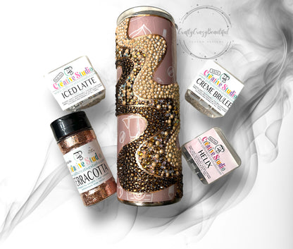 RTS Coffee Rhinestone Tumbler