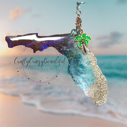 Custom State Acrylic Keychains