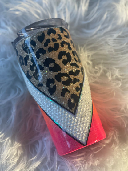 RTS 20 oz Neon Rhinestone Tumbler