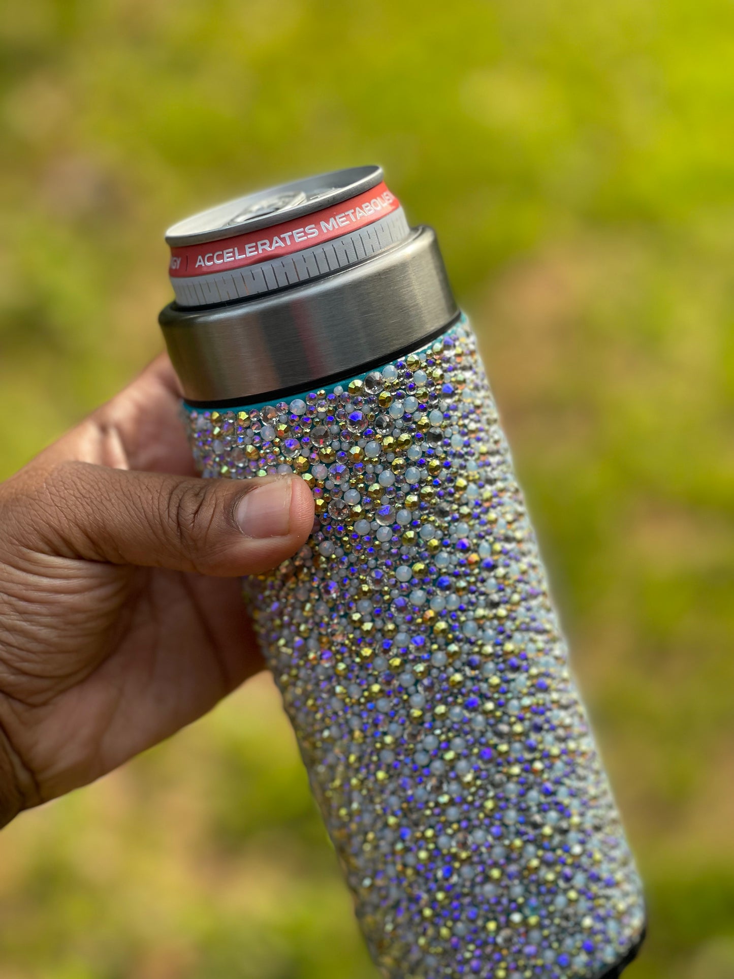RTS 12oz Rhinestone Can Koozie