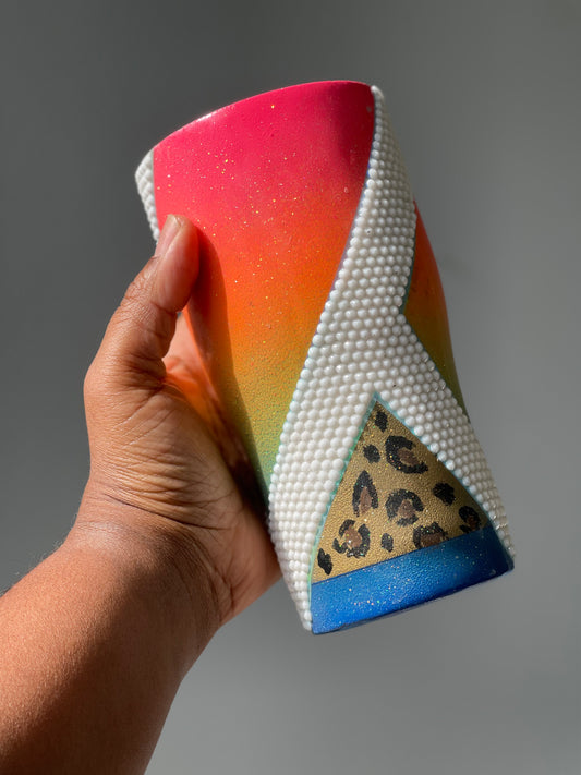 RTS 20 oz Neon Rhinestone Tumbler