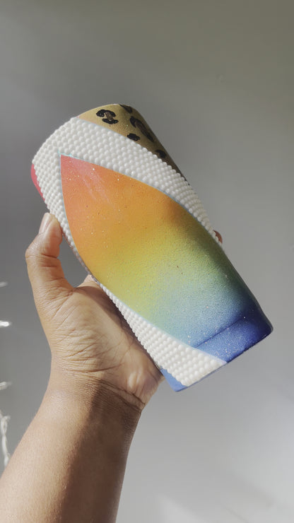 RTS 20 oz Neon Rhinestone Tumbler