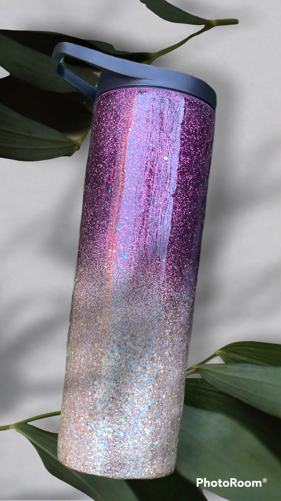 20oz Glitter Ombré Stainless Steel Tumbler