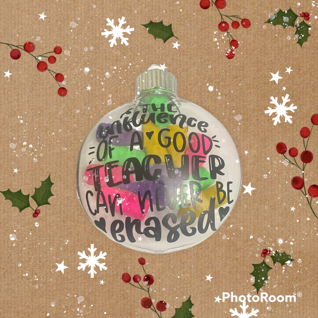 Teacher’s Christmas Ornament