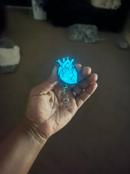 Anatomical Heart Badge Reel