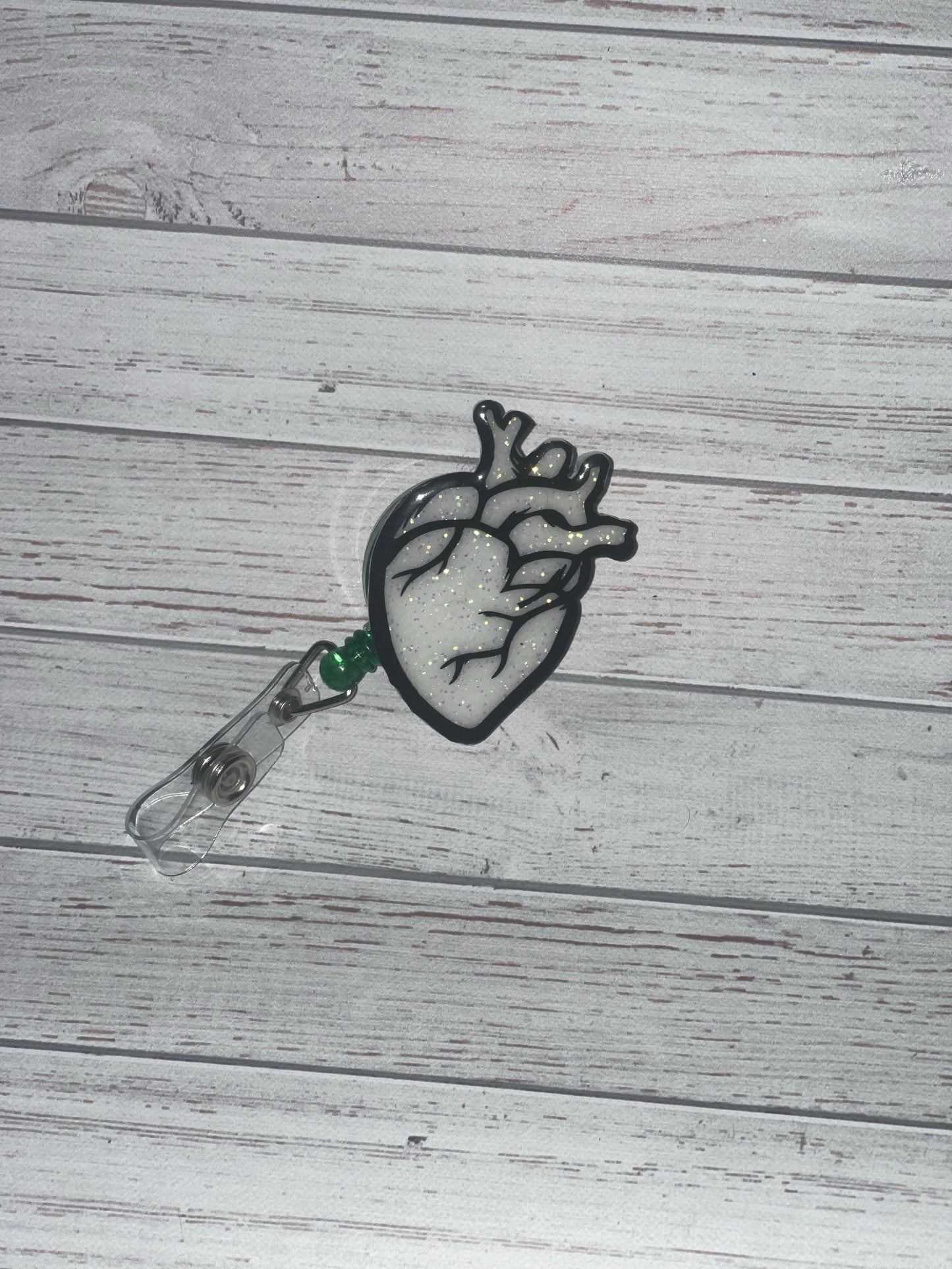 Anatomical Heart Badge Reel