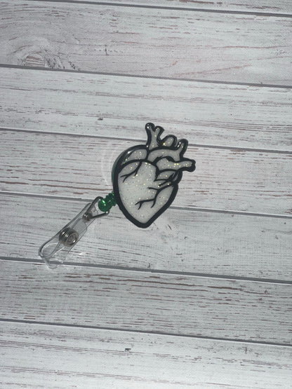 Anatomical Heart Badge Reel
