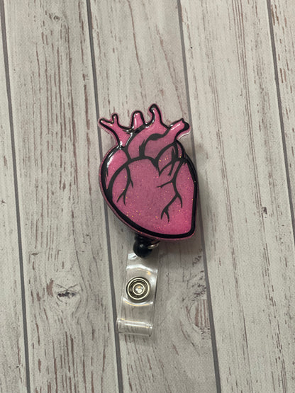 Anatomical Heart Badge Reel