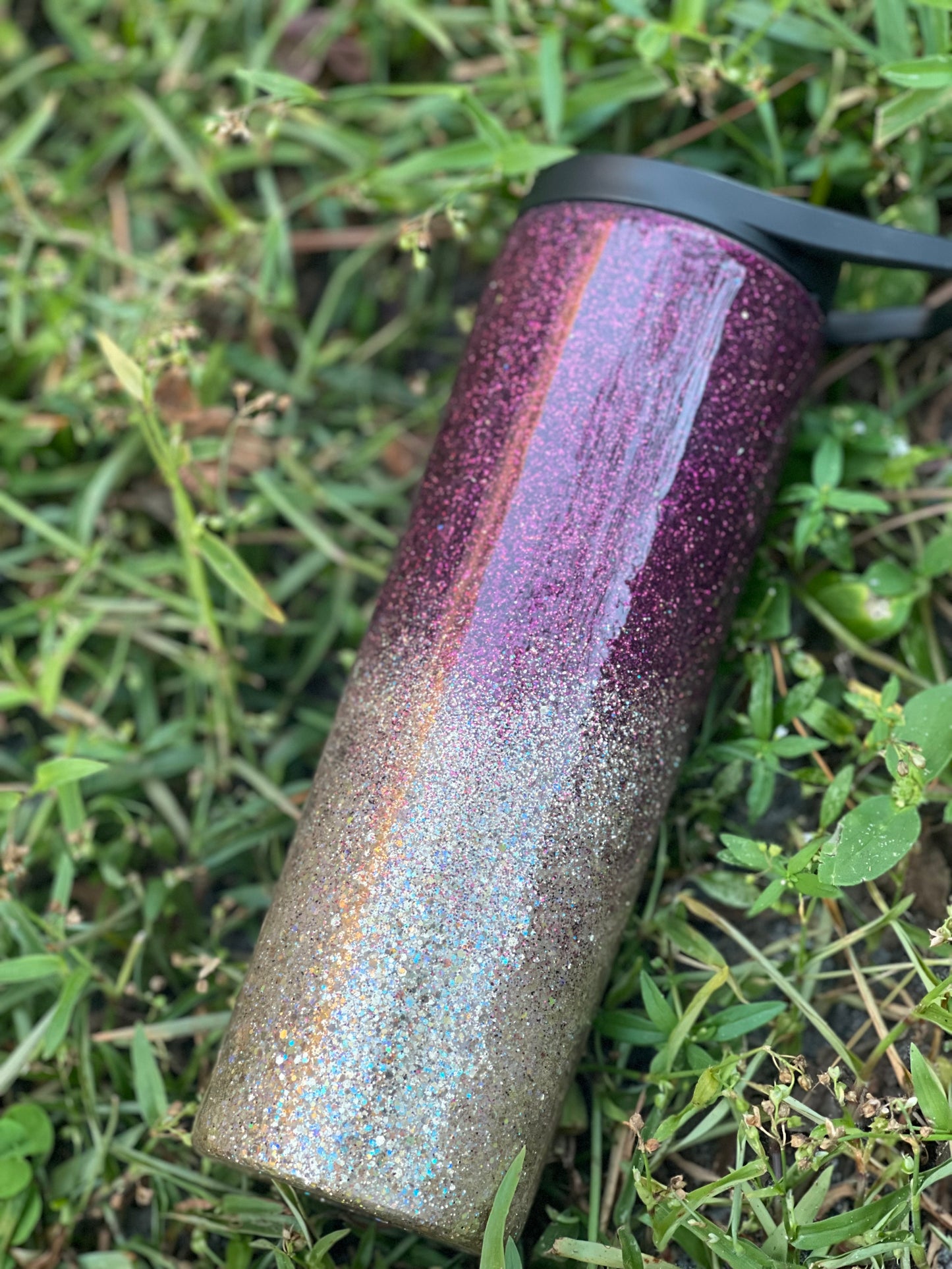 20oz Glitter Ombré Stainless Steel Tumbler