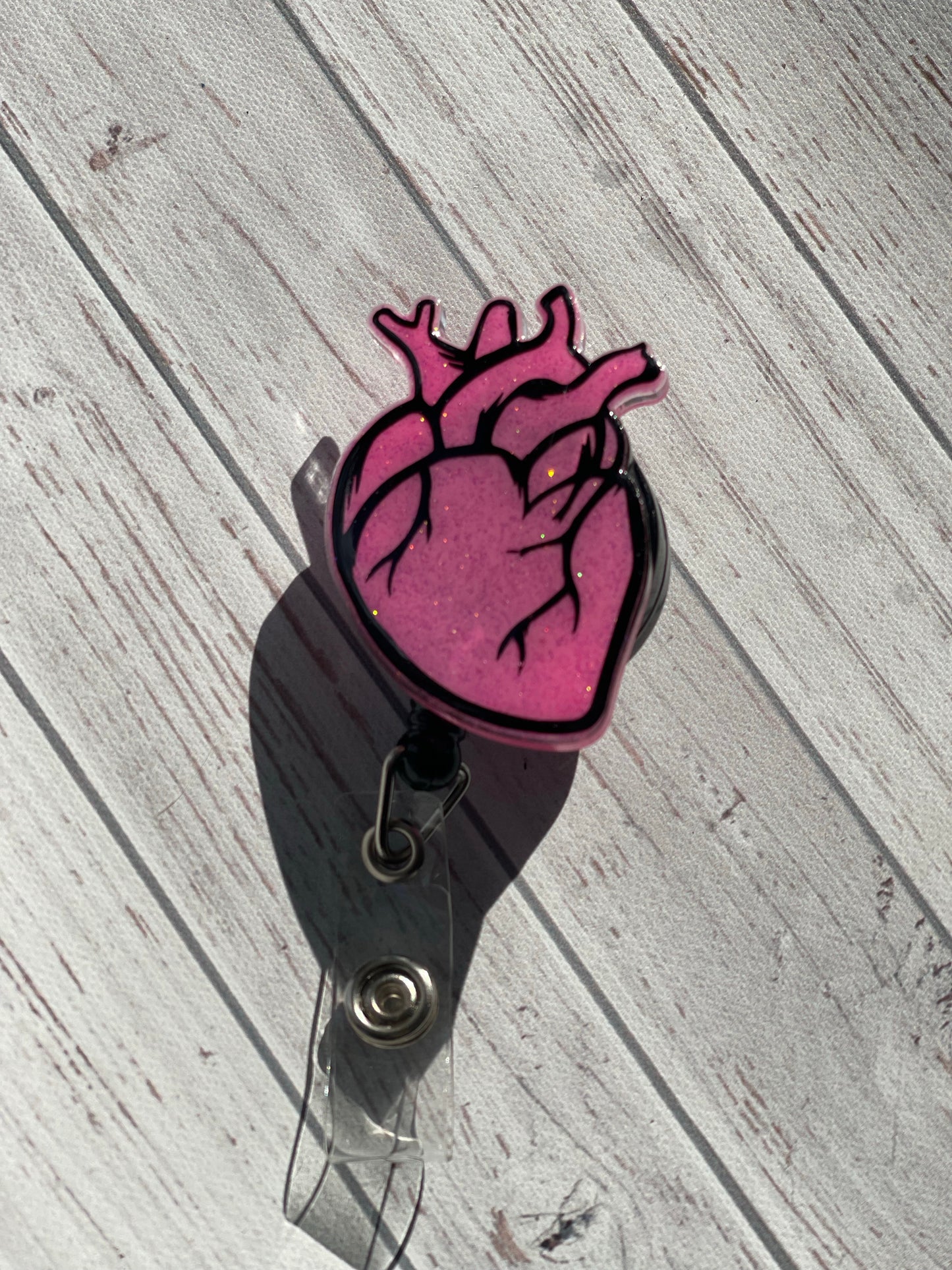 Anatomical Heart Badge Reel
