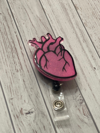 Anatomical Heart Badge Reel