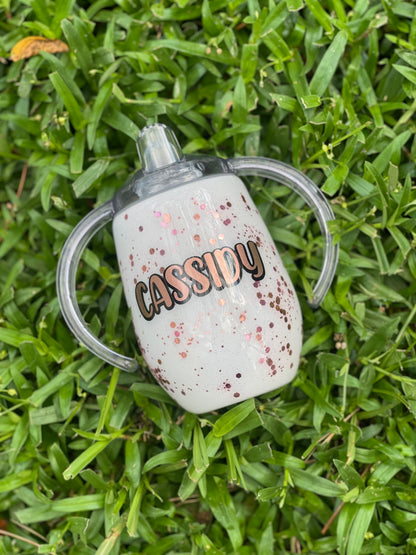 8 oz Stainless Steel Sippy Cup