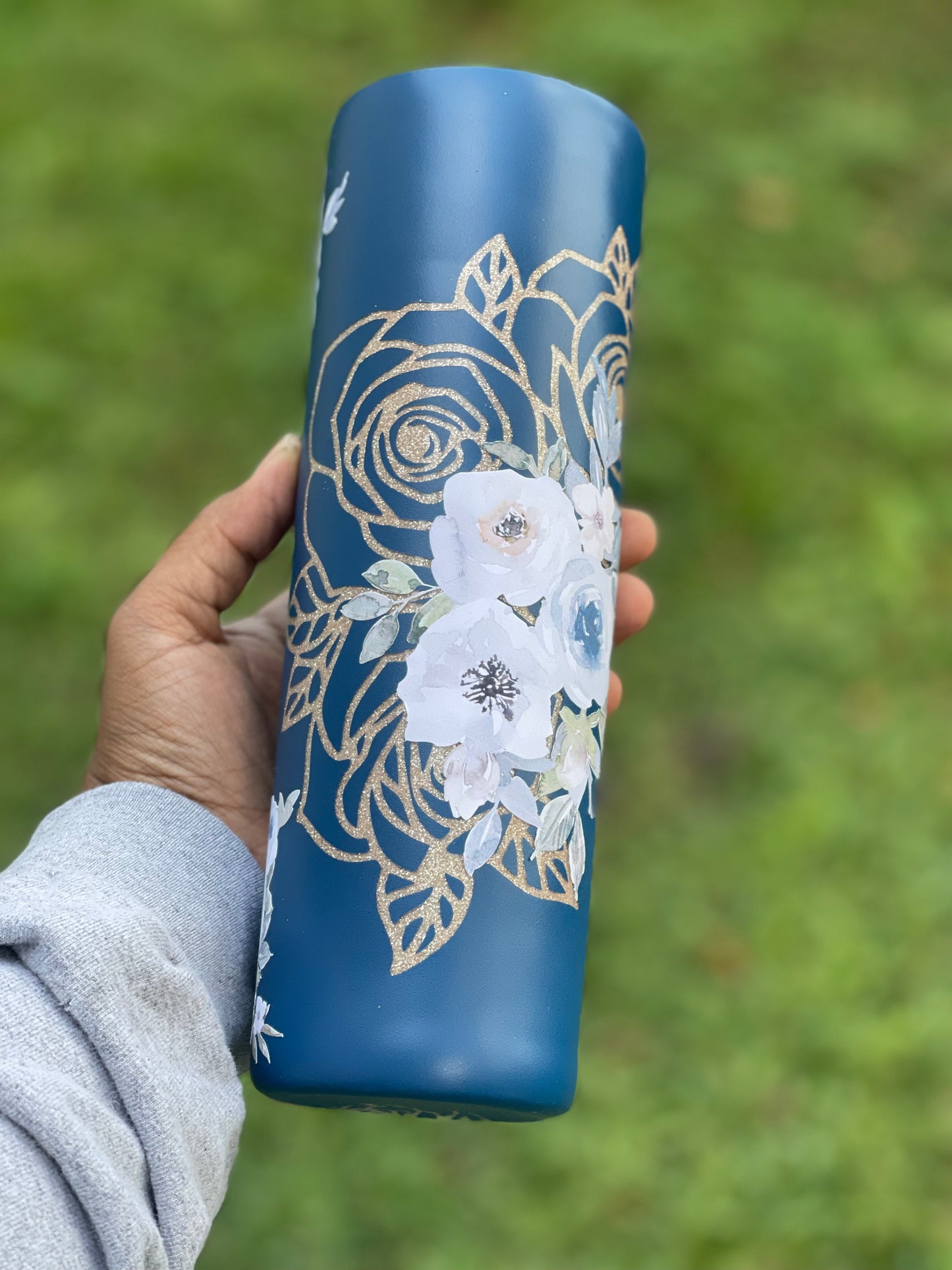 30 oz Mama Floral Stainless Steel Tumbler