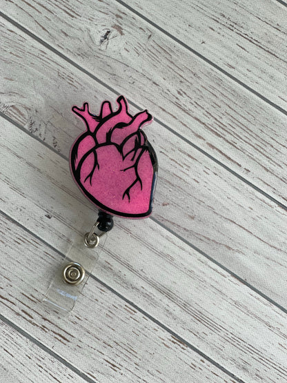 Anatomical Heart Badge Reel