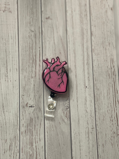 Anatomical Heart Badge Reel