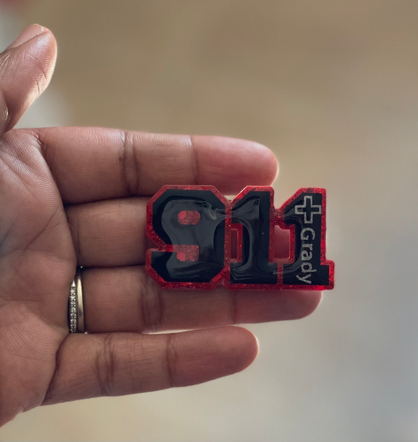911 Dispatcher Badge Reel